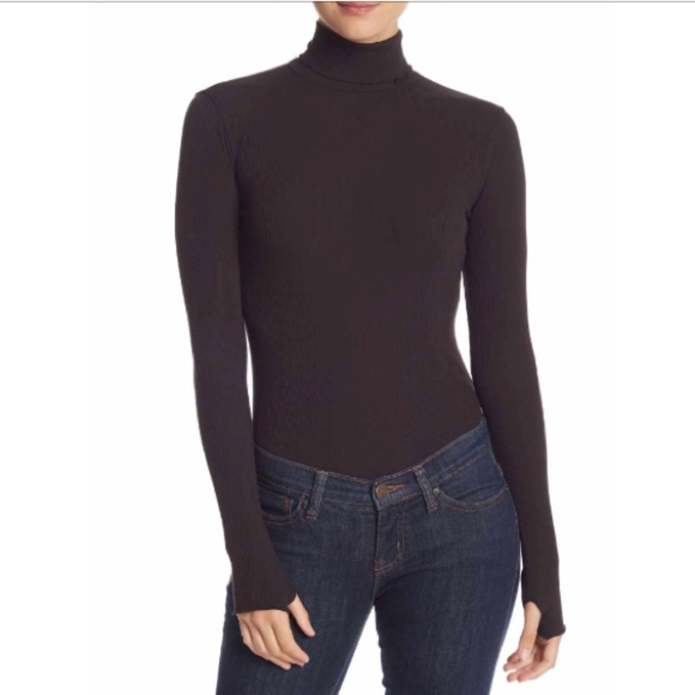 Free People Turtle Neck Bodysuit